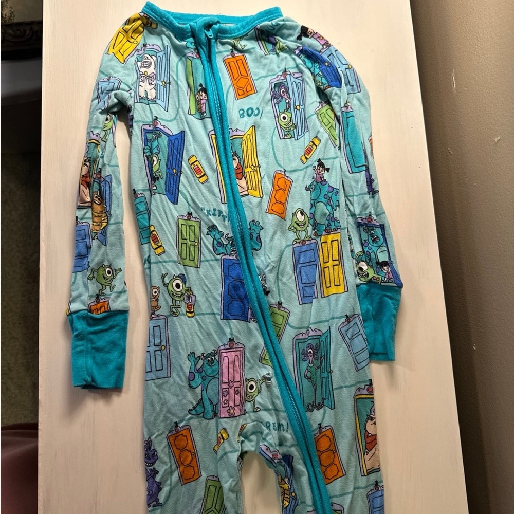 Little Sleepies Blue and Teal Kids Pajamas